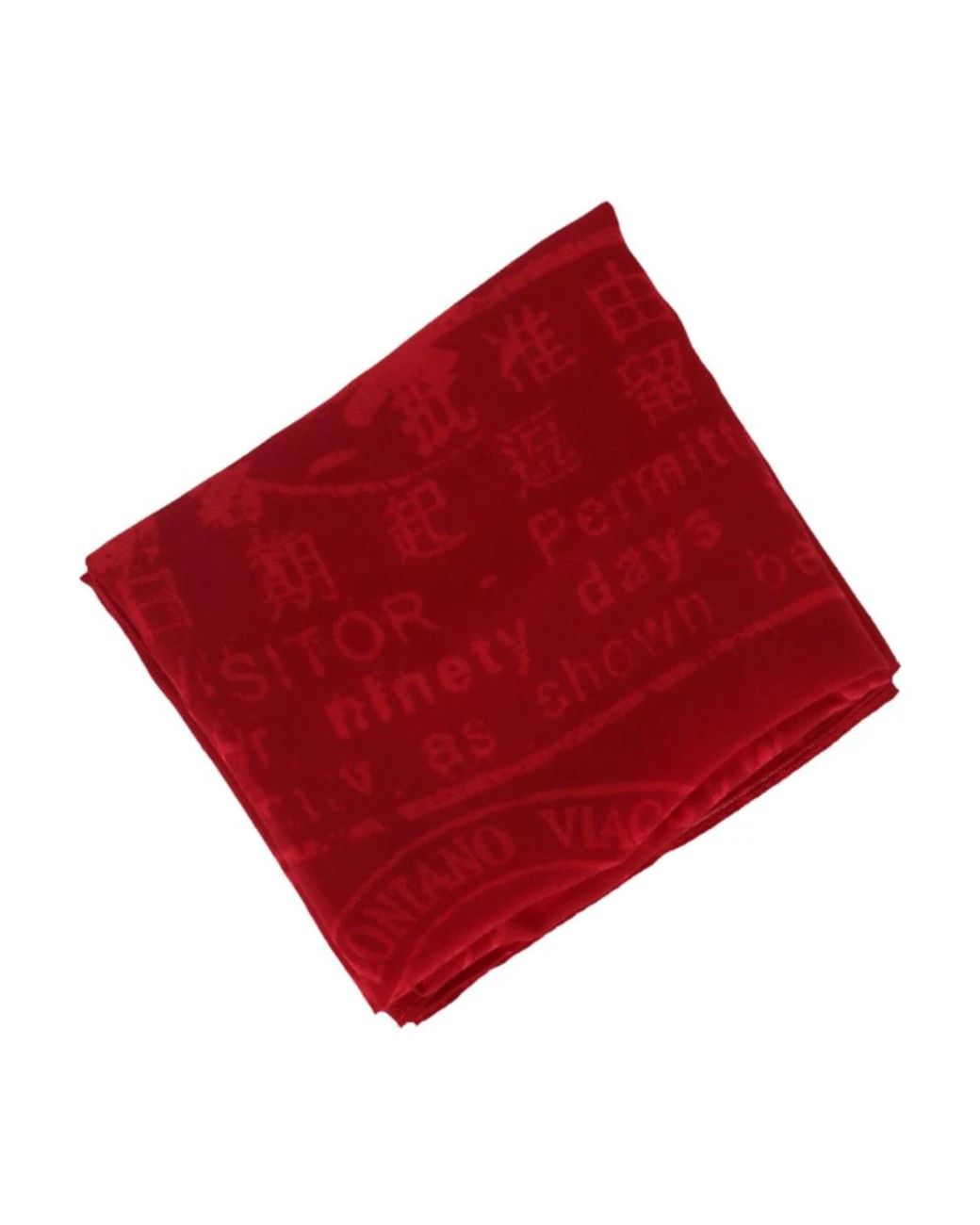 Alviero Martini 1A Classe Red Scarves