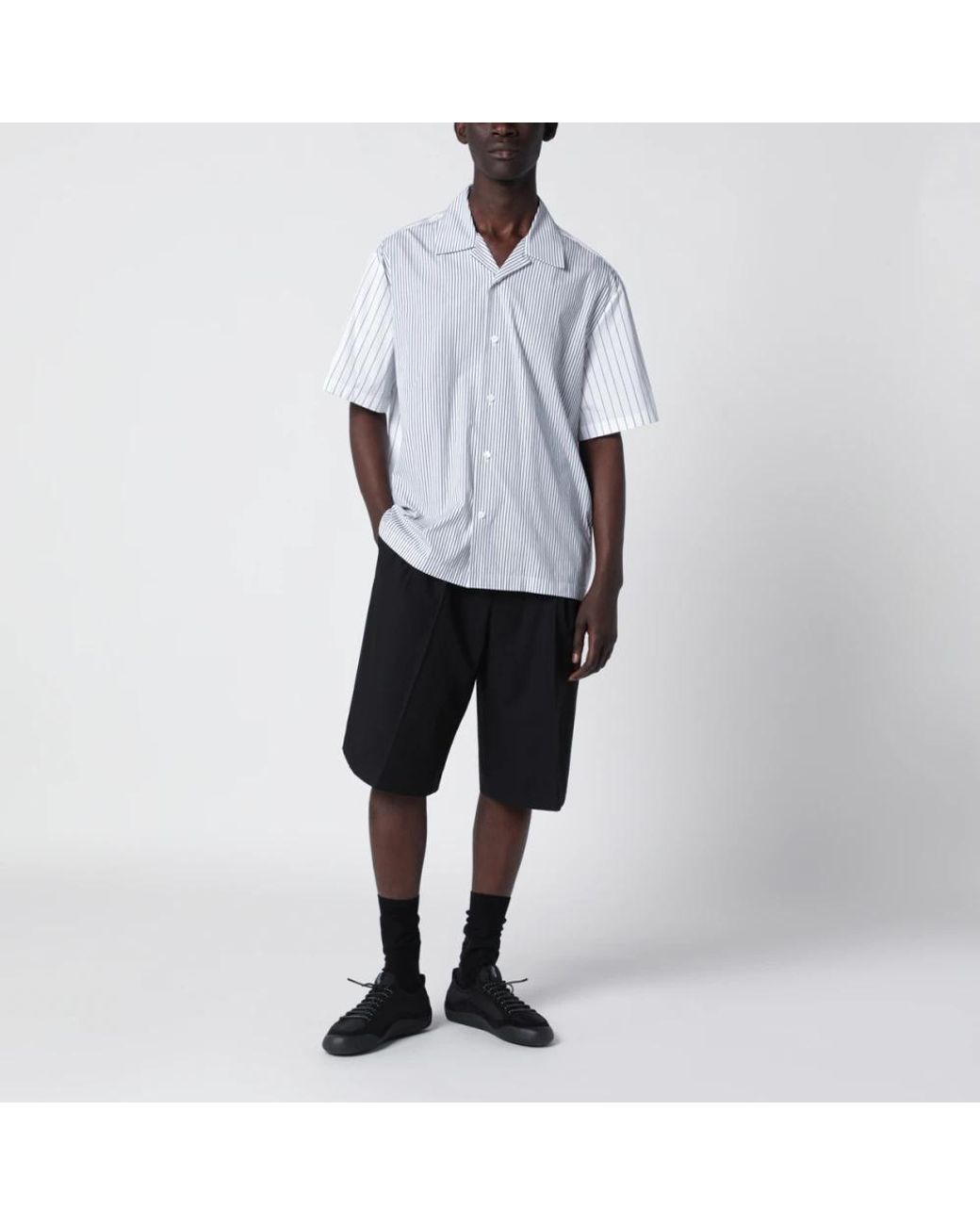 Jil Sander White Short Sleeve Shirts for men