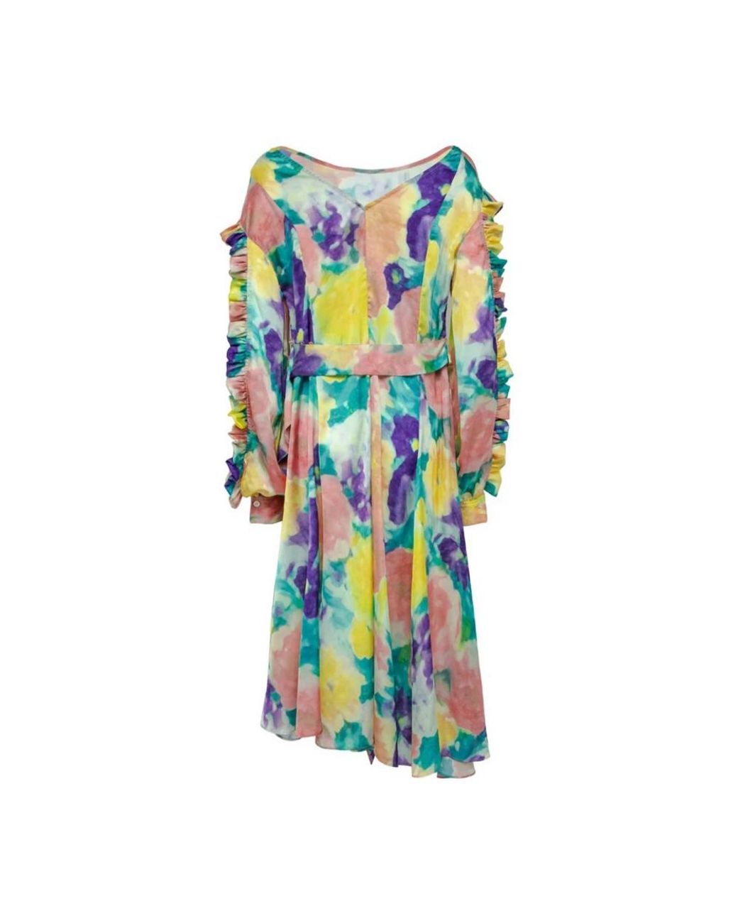 REMAIN Birger Christensen Blue Midi Dresses