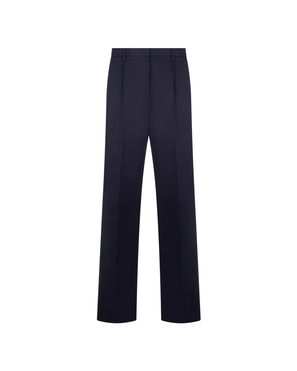 Prada Blue Straight Trousers