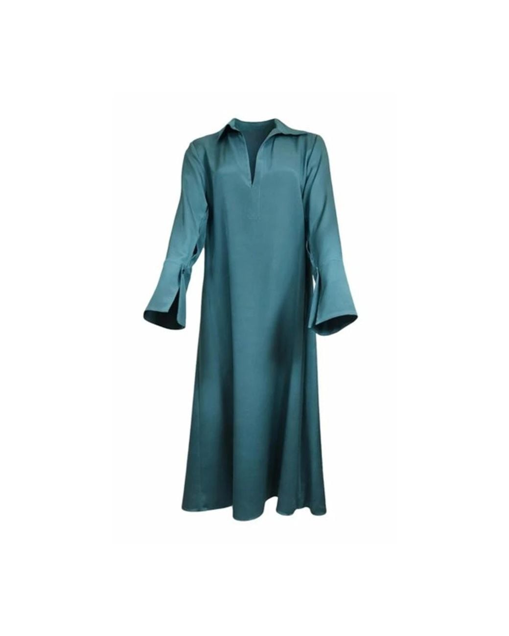 Max Mara Ossola Midi Jurk in het Blue
