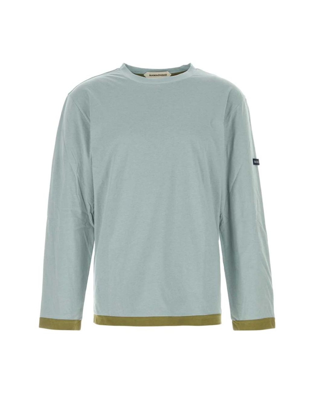 NAMACHEKO Blue Long Sleeve Tops for men