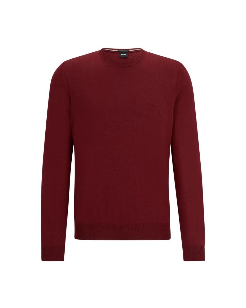 Boss Red Round-Neck Knitwear for men