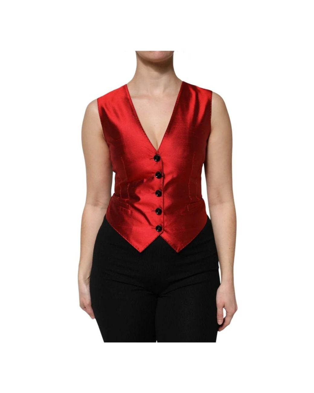 Vests Dolce & Gabbana de color Red