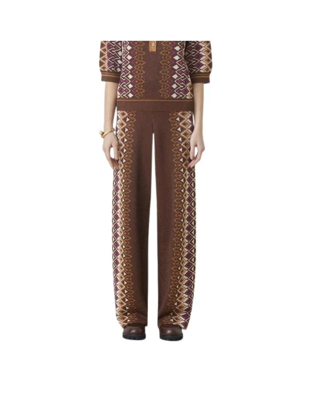 Suncoo Wijde Broek in het Brown