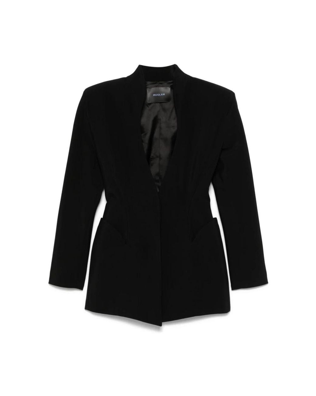 Mugler Black Blazers