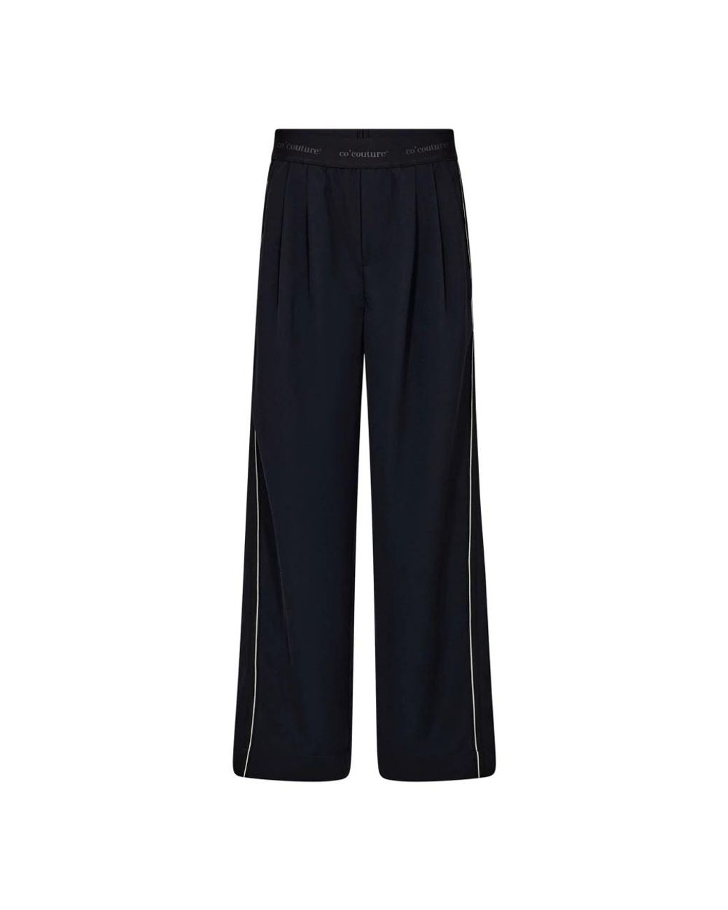 co'couture Broeken ,Blauw ,Wijde Broek in het Blue