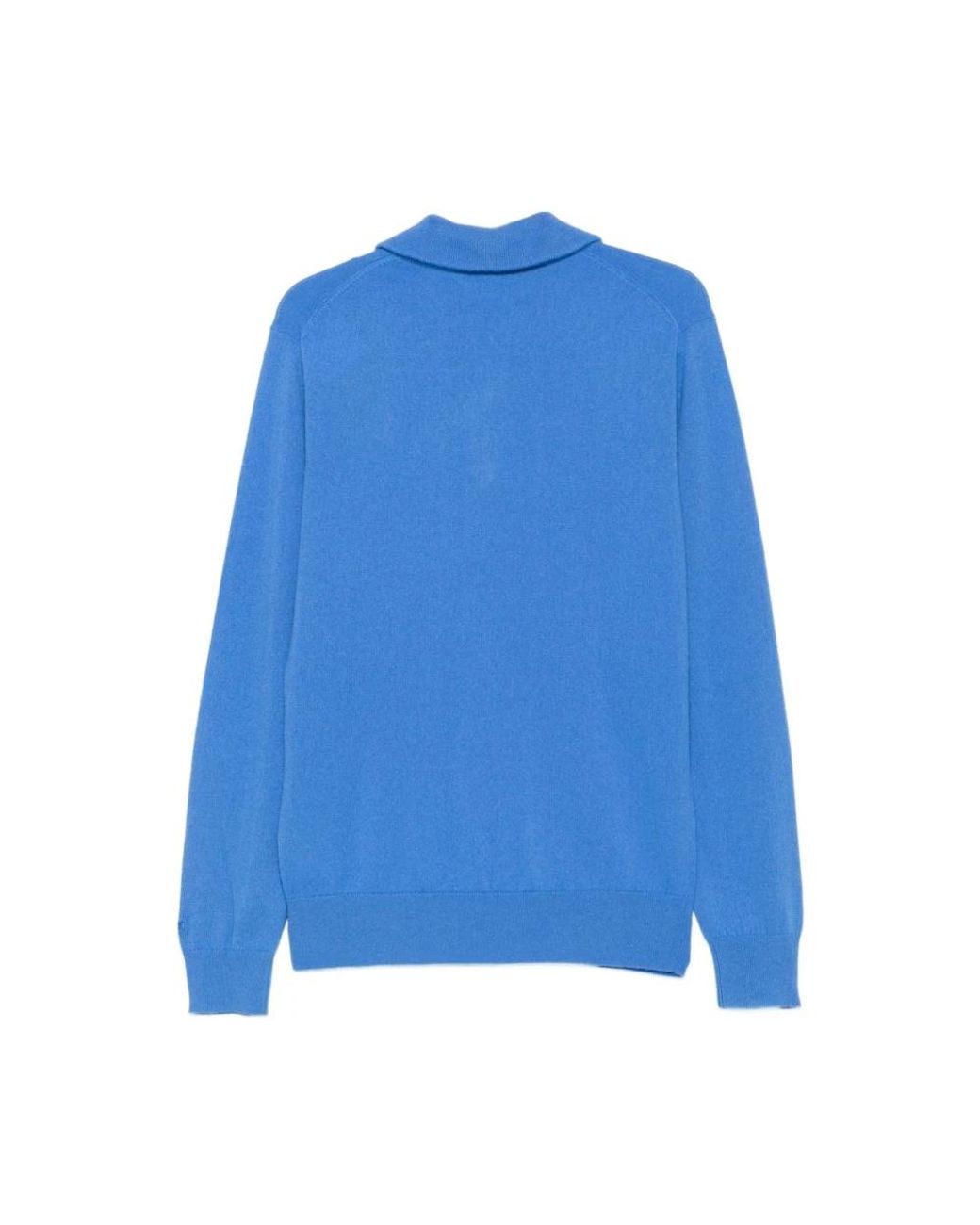 Mc2 Saint Barth Blue Zip-Throughs for men