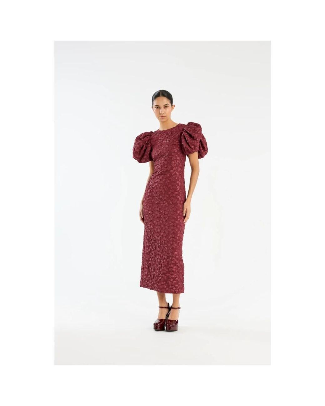 ROTATE BIRGER CHRISTENSEN Red Maxi Dresses