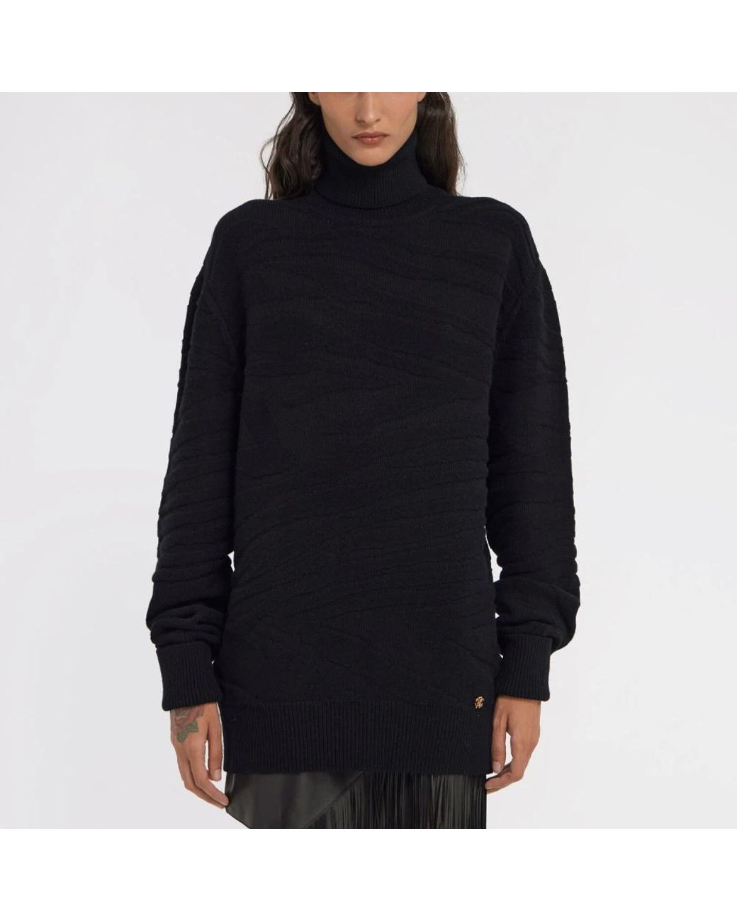 Roberto Cavalli Black Turtlenecks