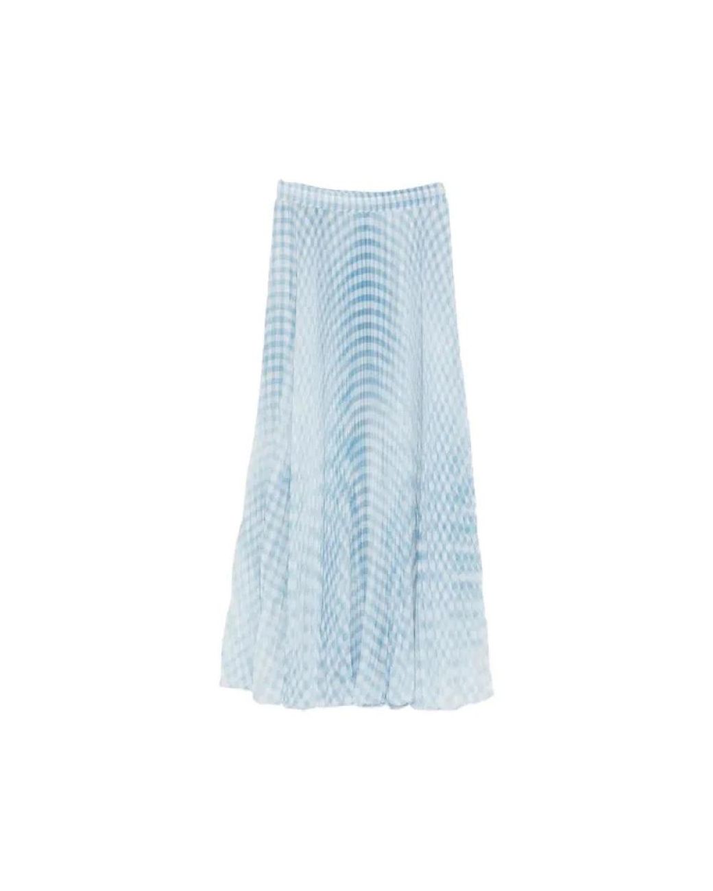 Ermanno Scervino Blue Maxi Skirts