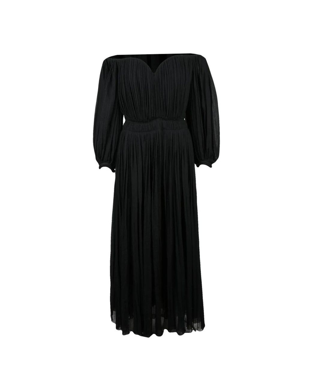 Chloé Black Midi Dresses