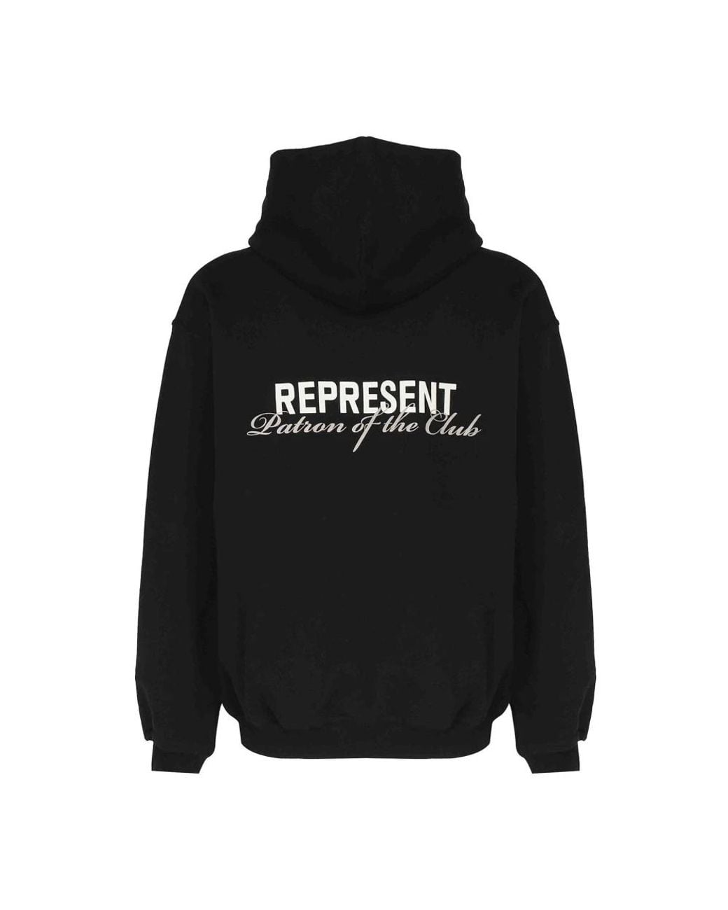 Represent Black Hoodies for men