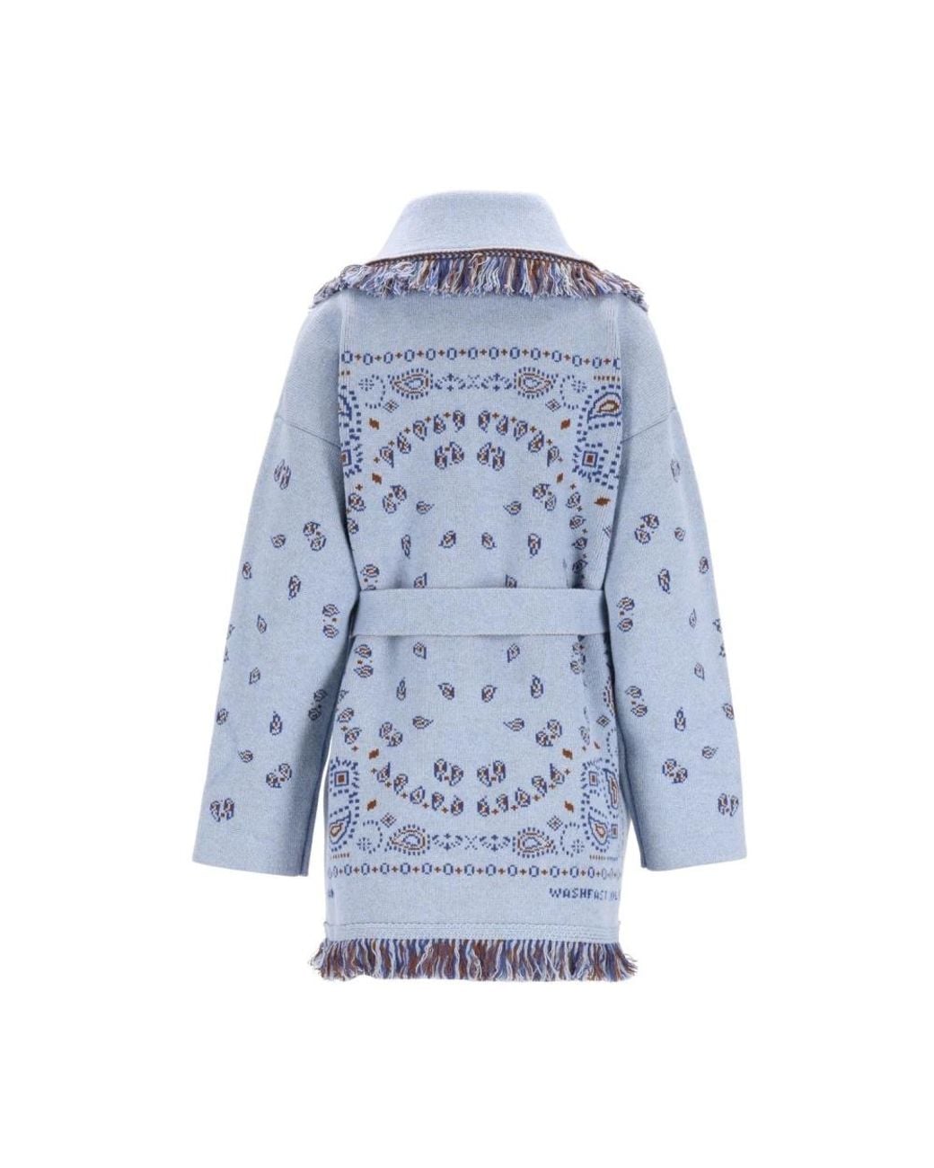 Alanui Blue Cardigans