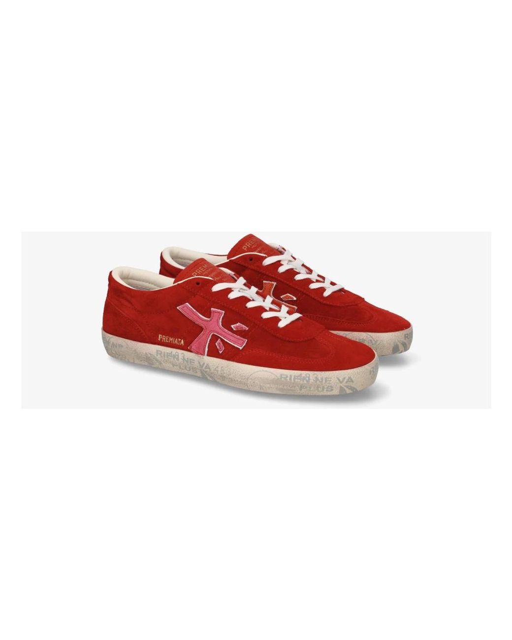 Premiata Red Sneakers