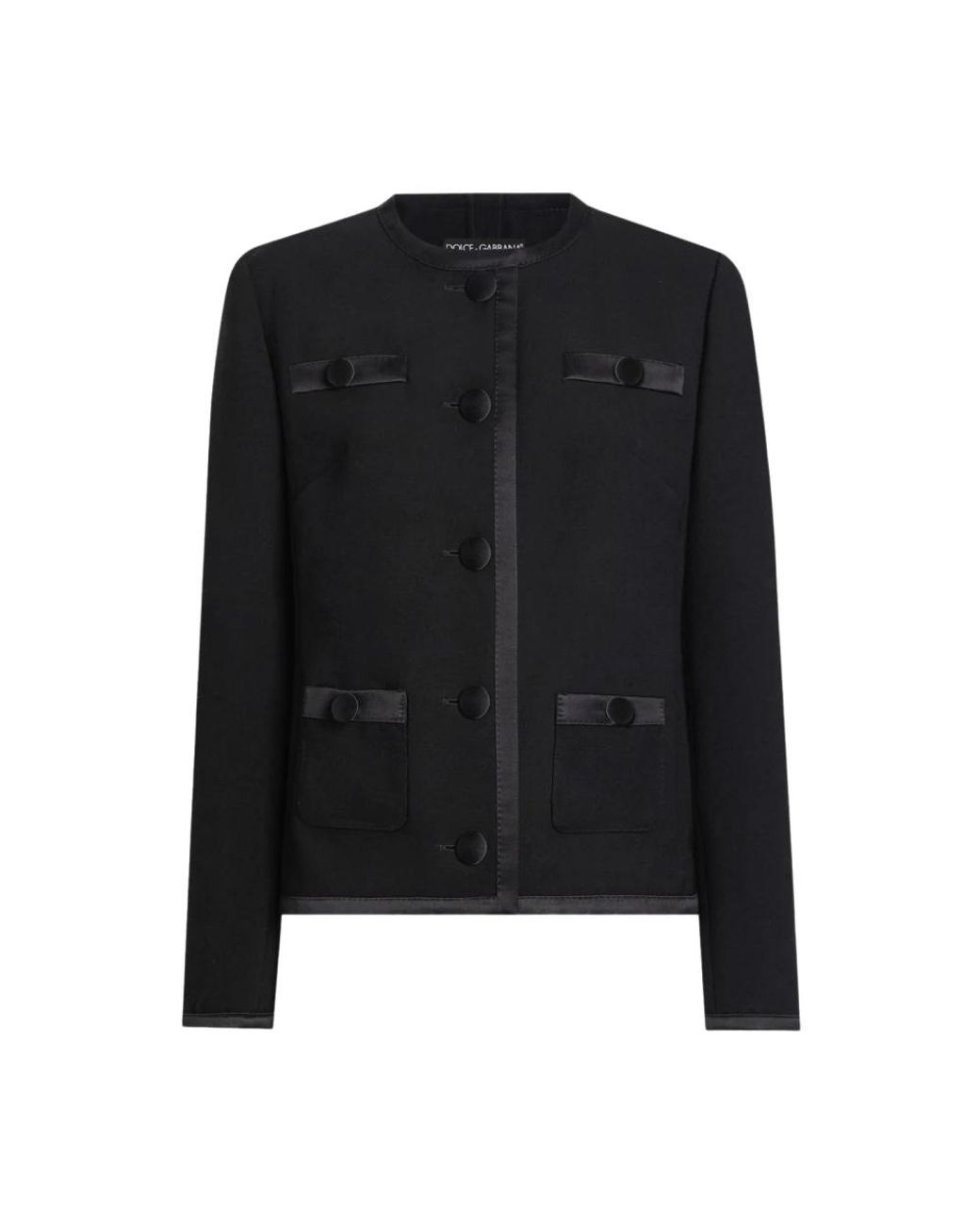 Dolce & Gabbana Black Light Jackets