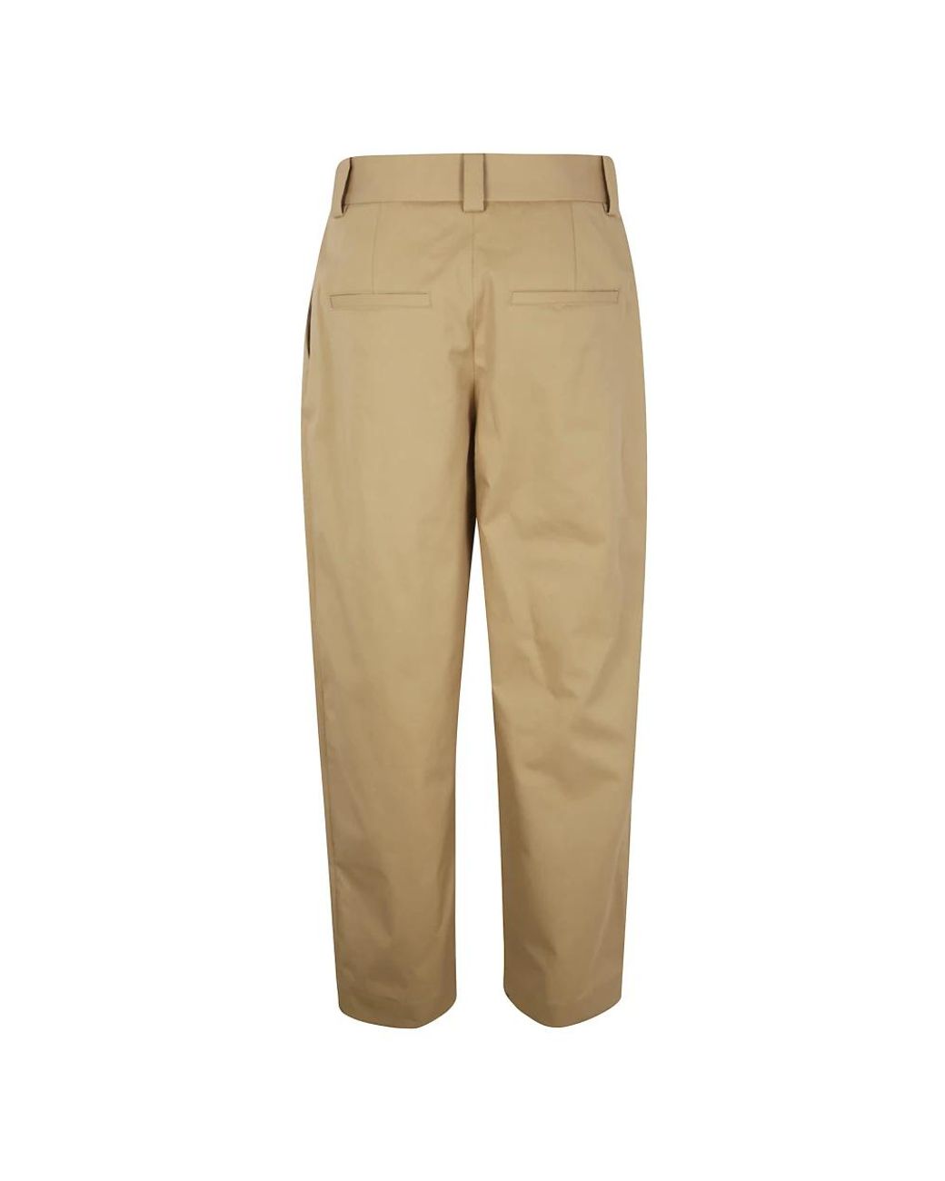 Khaite Natural Straight Trousers