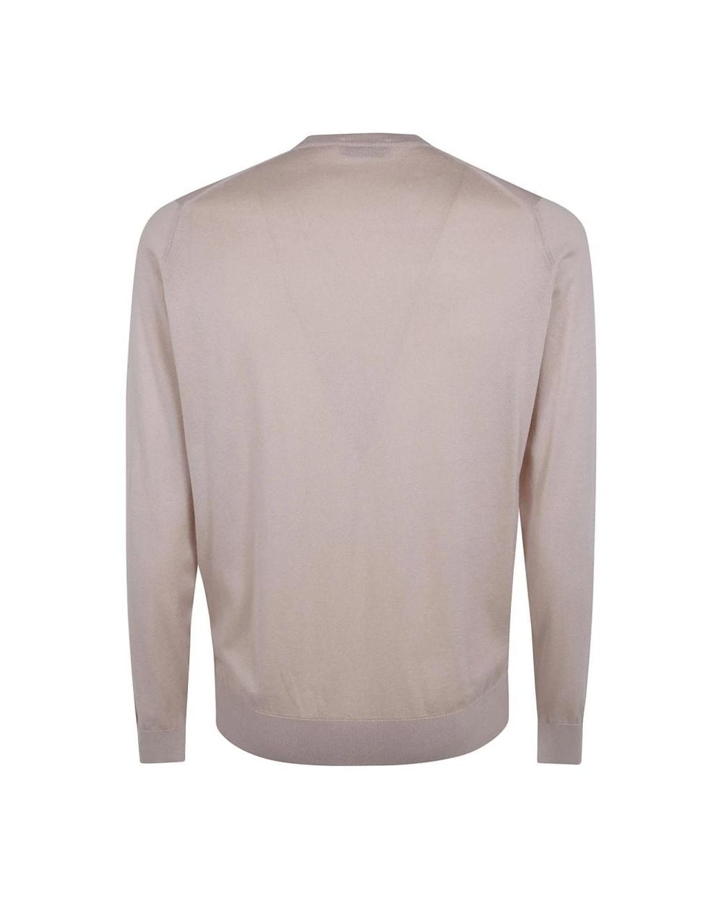 John Smedley Gray Round-Neck Knitwear for men