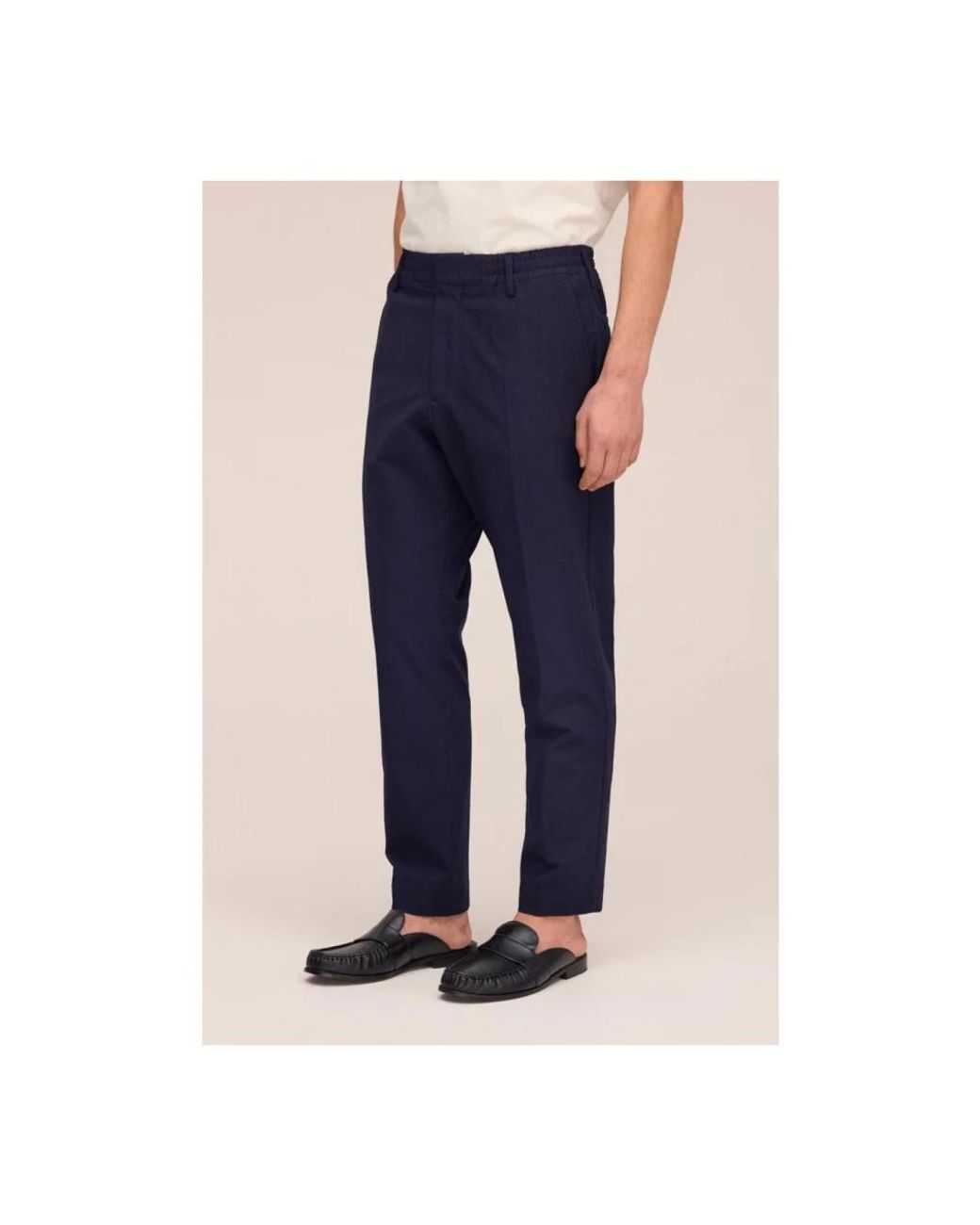NN07 Blue Chinos for men