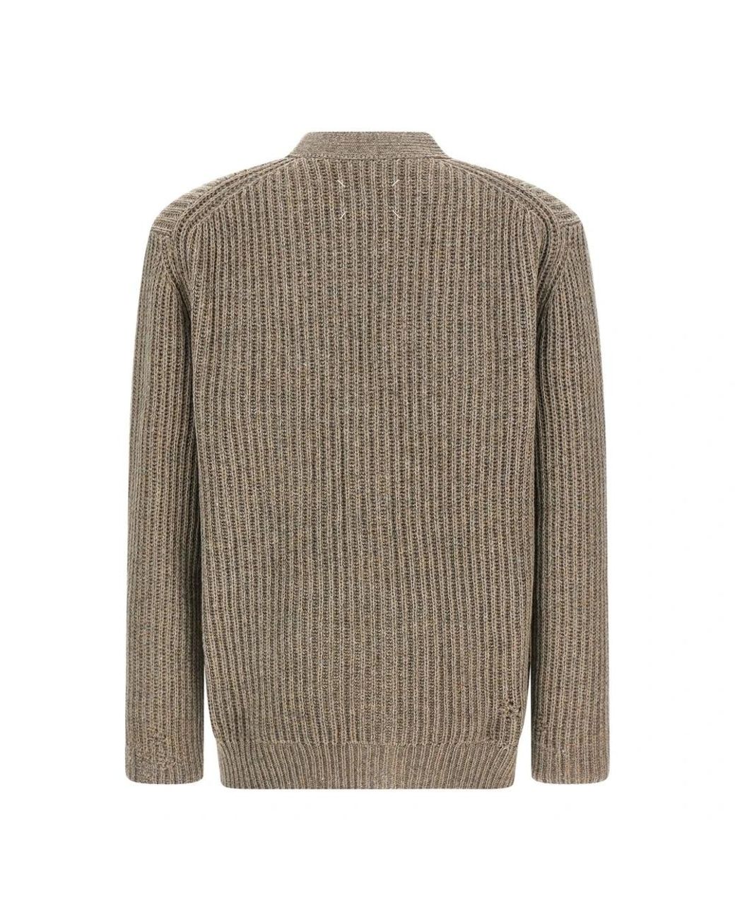Maison Margiela Brown Cardigans for men