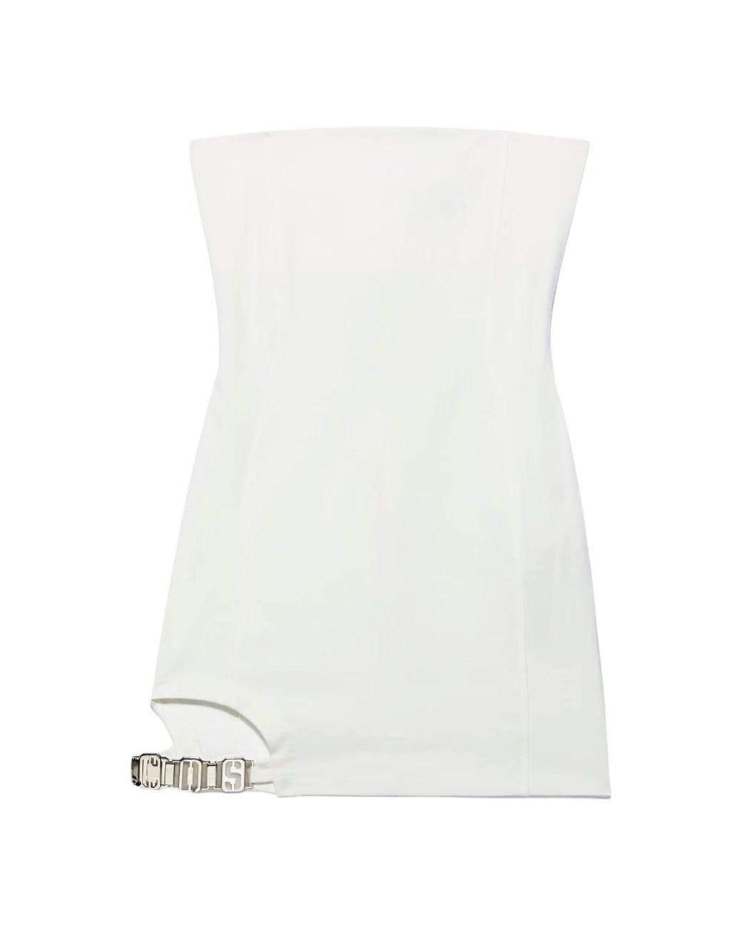 Gcds White Short Dresses