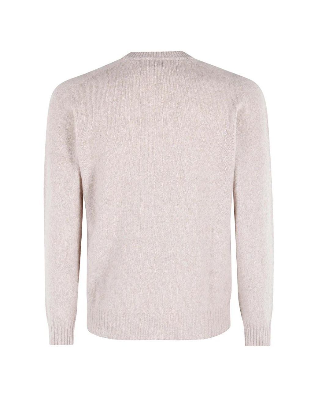 Altea Pink Round-Neck Knitwear for men