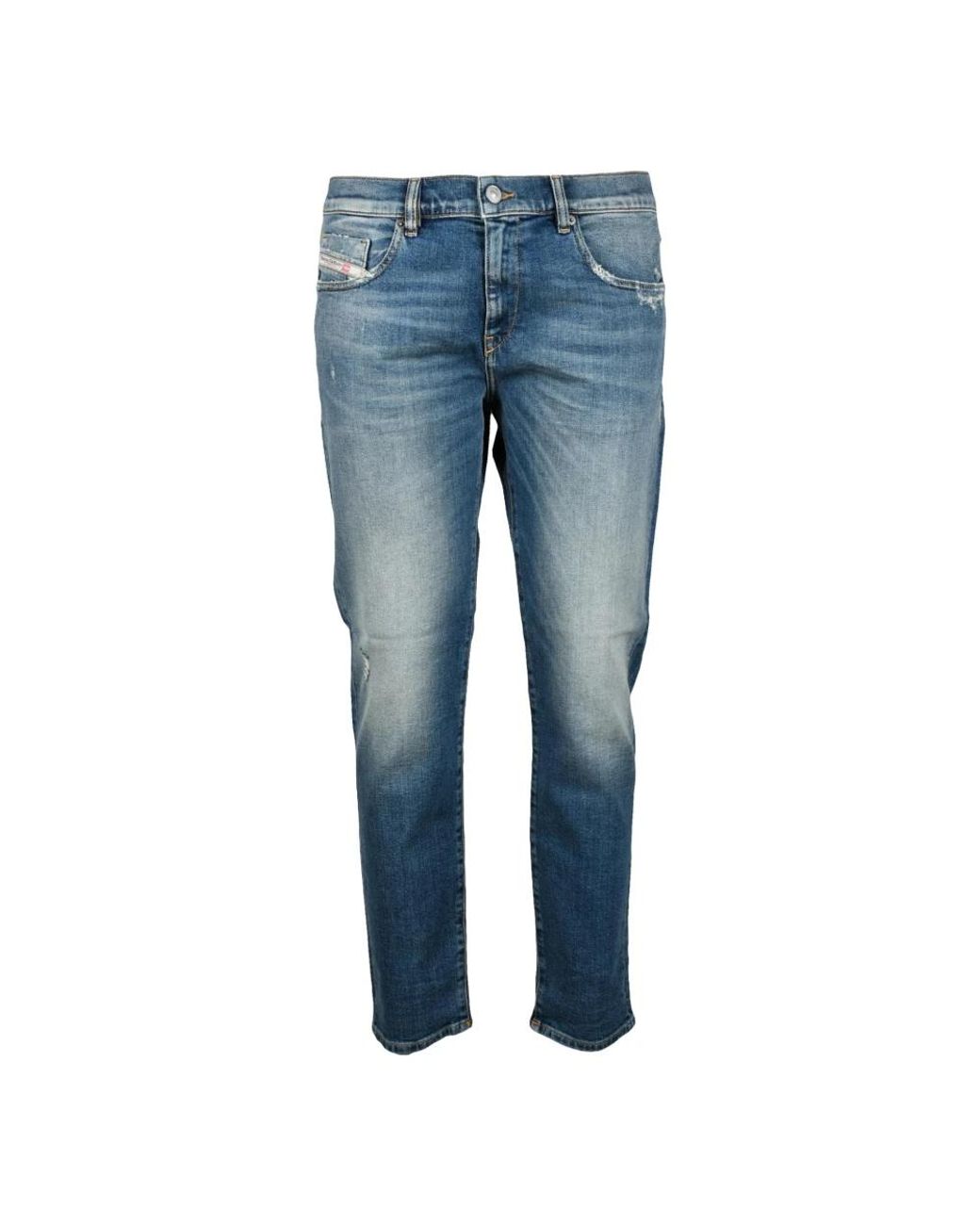 DIESEL Blue Slim-Fit Jeans for men