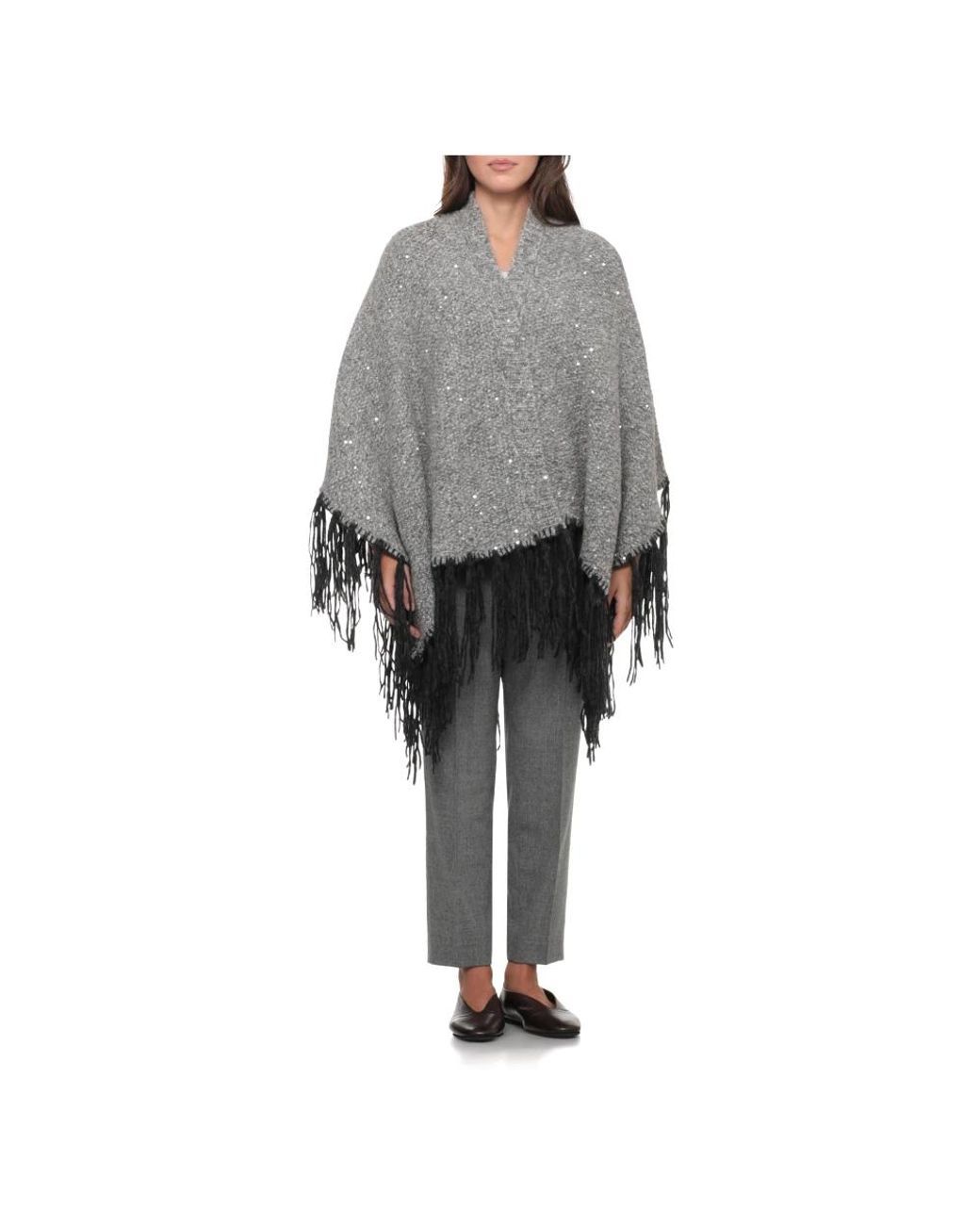 Peserico Gray Ponchos