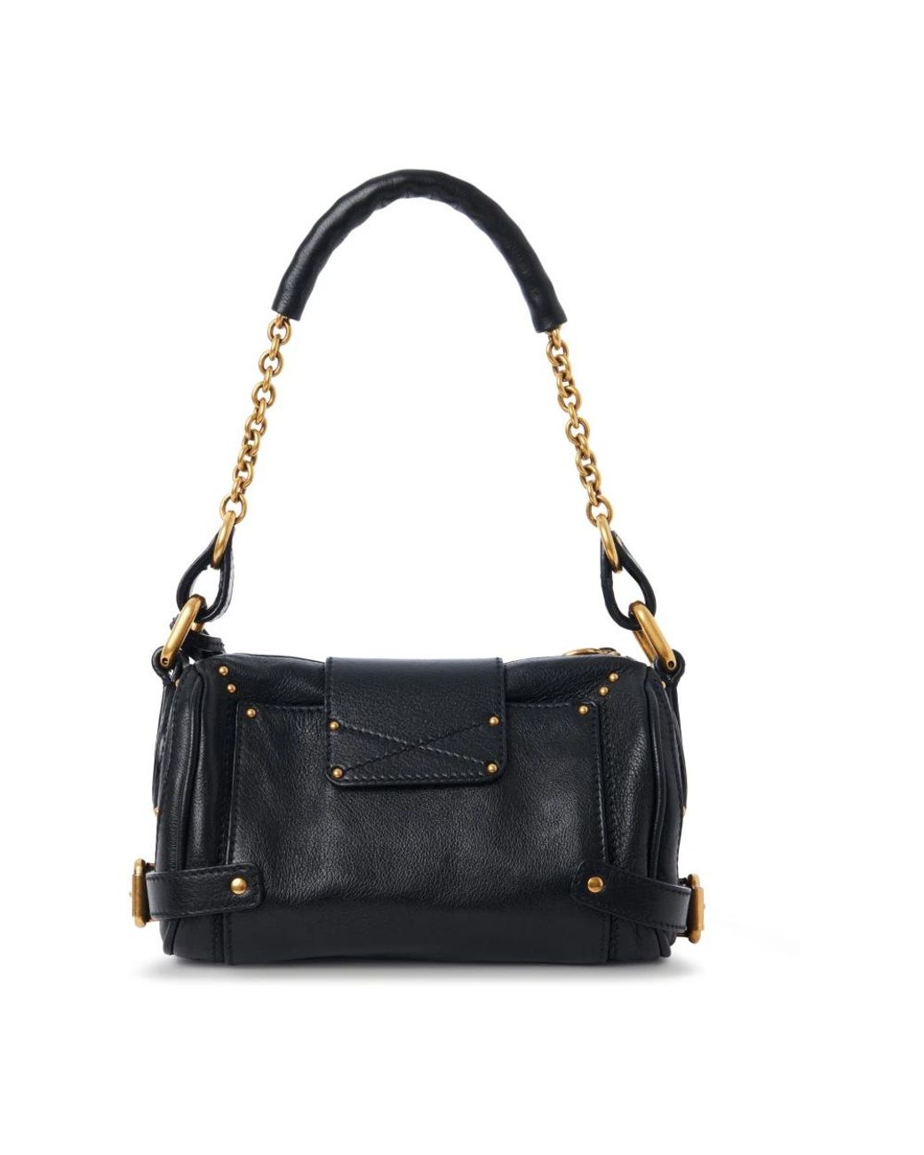 Chloé Black Small Paddington Chain Bag