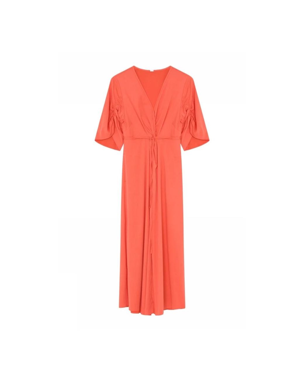 GUSTAV Red Wrap Dresses