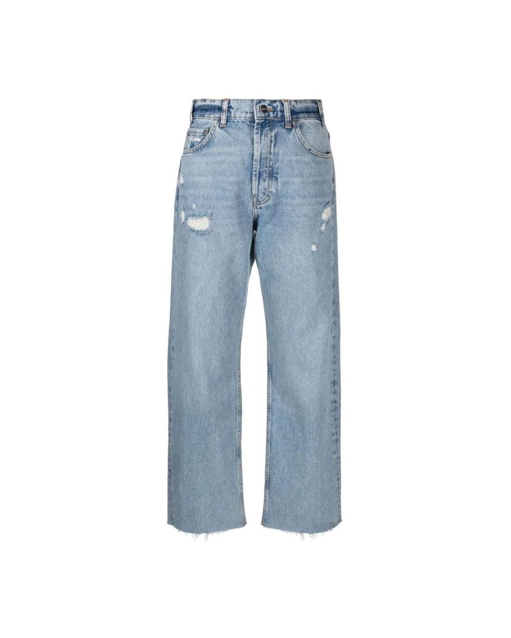 Anine Bing Blue Straight Jeans