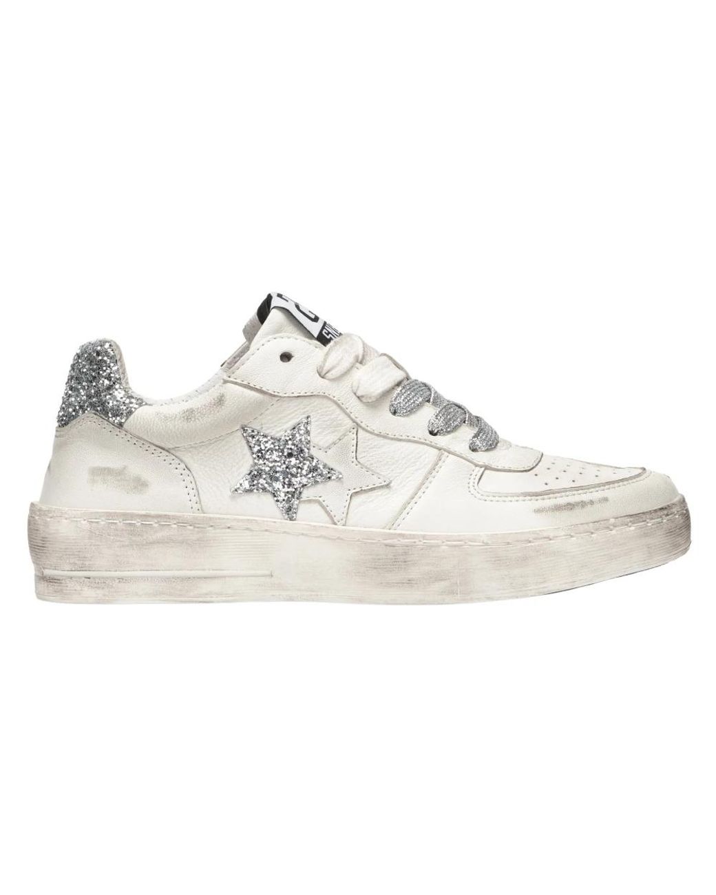 2 Star White Sneakers