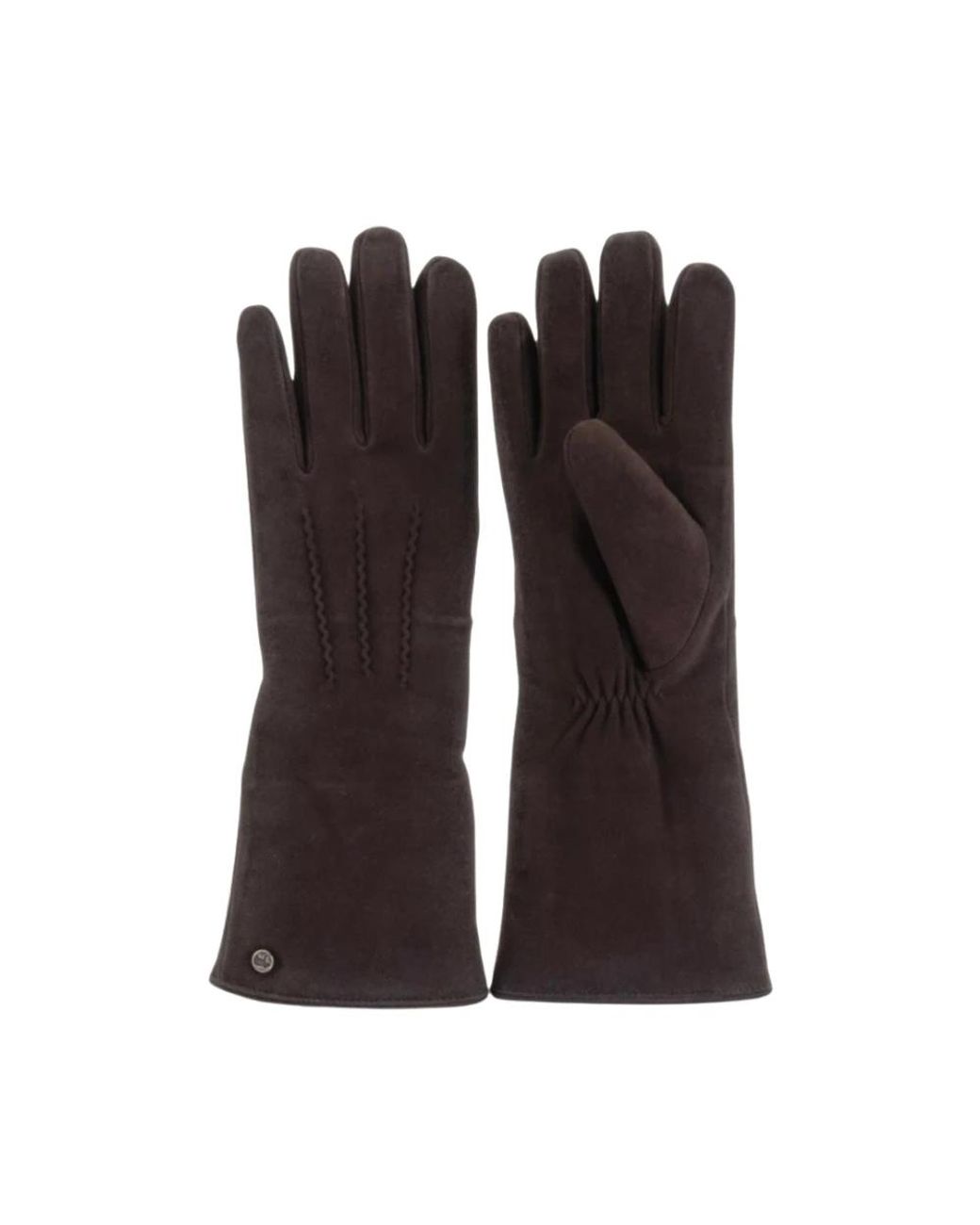 Warmbat Brown Wildlederhandschuhe