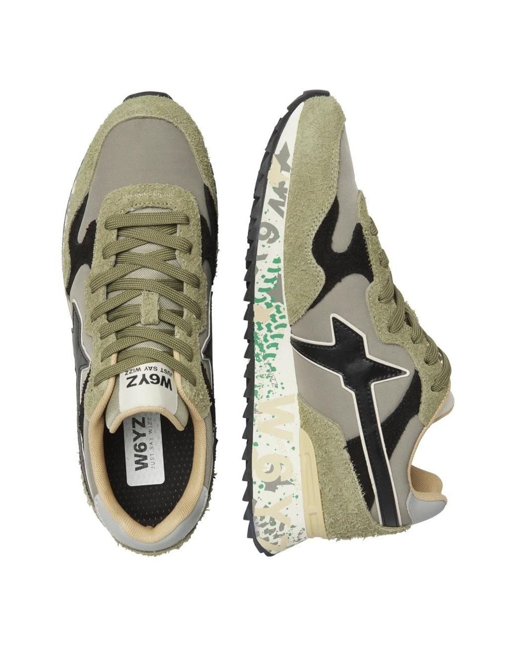 W6yz Brown Sneakers for men