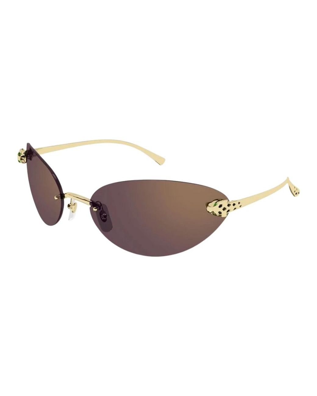 Cartier Brown Sunglasses