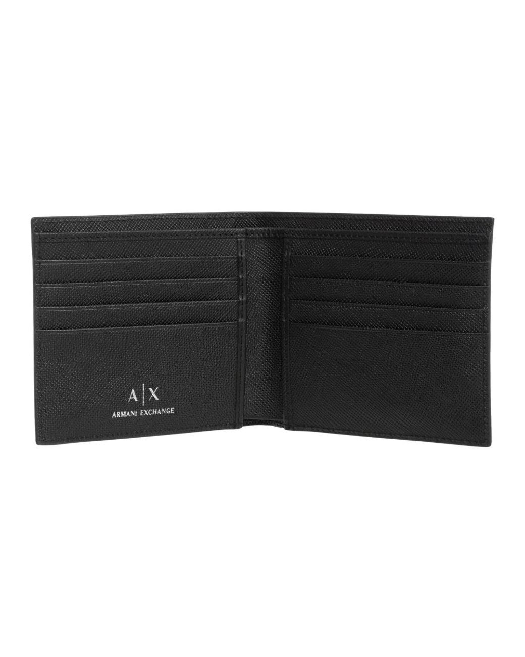 ARMANI EXCHANGE Black Wallets & Cardholders for men