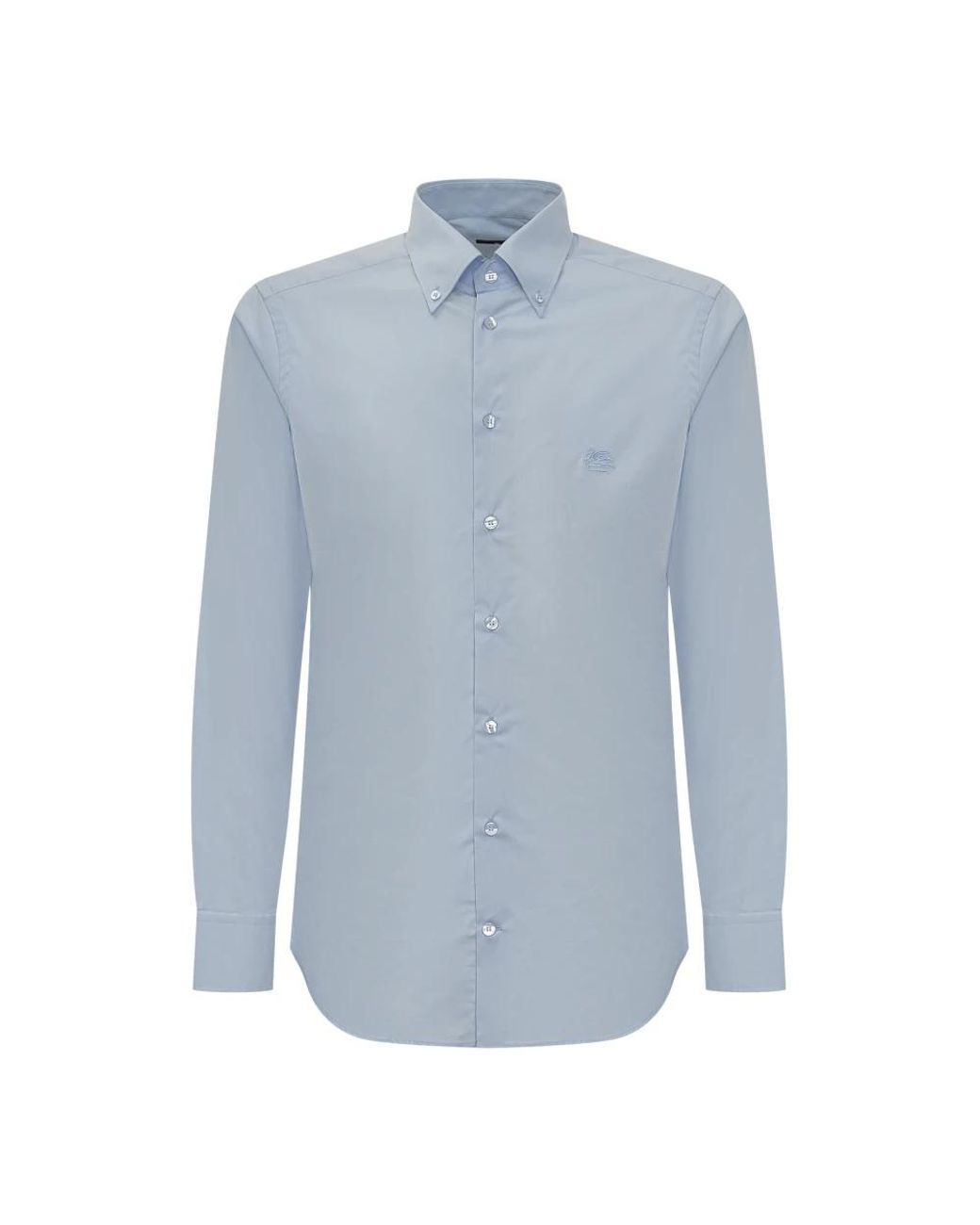 Etro Button-Down Hemd in Blue für Herren