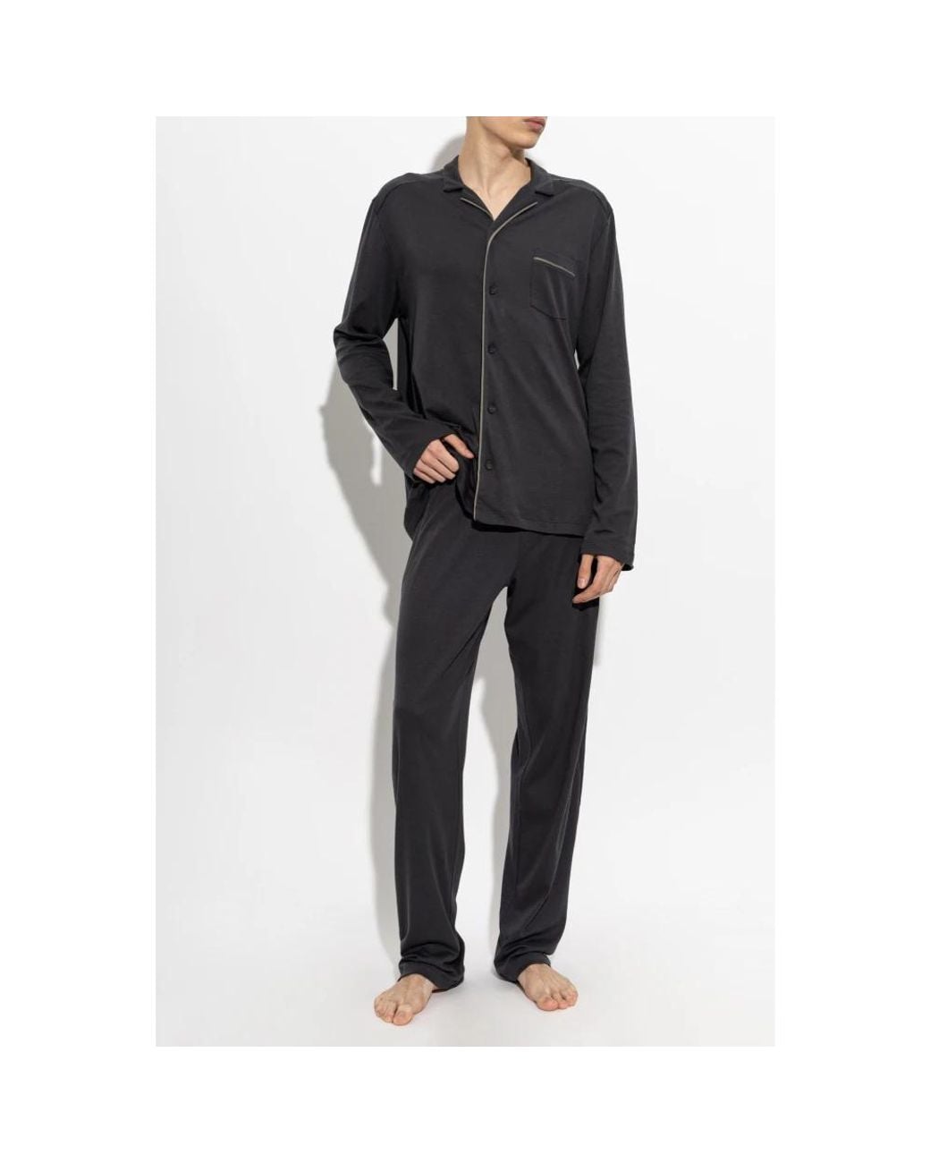 Pyjamas Hanro de hombre de color Black