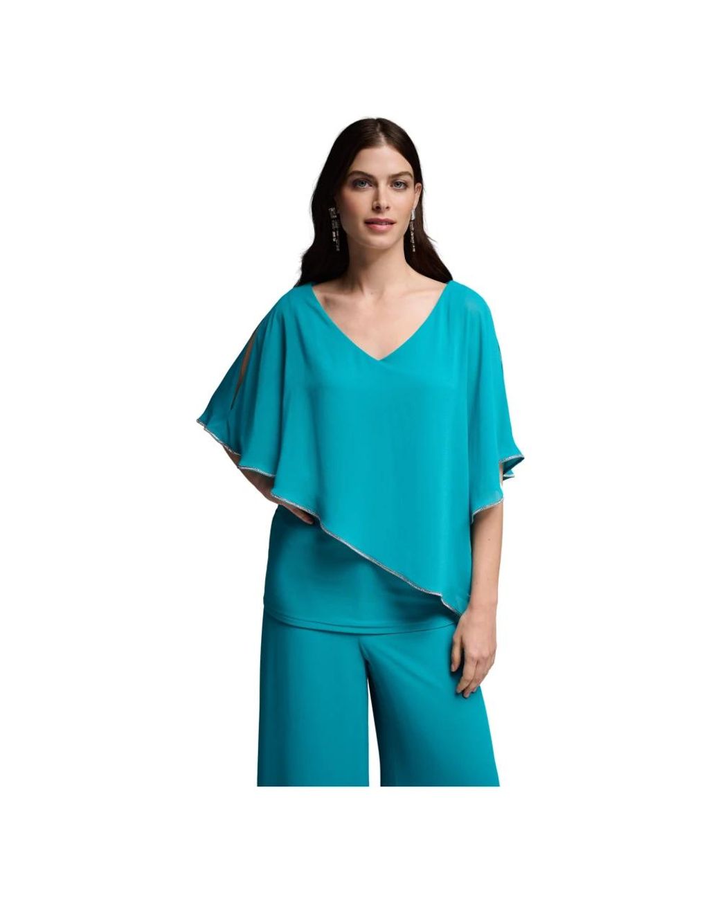 Joseph Ribkoff Overhemden ,Blauw ,Stijlvolle En Trendy Blouse in het Blue