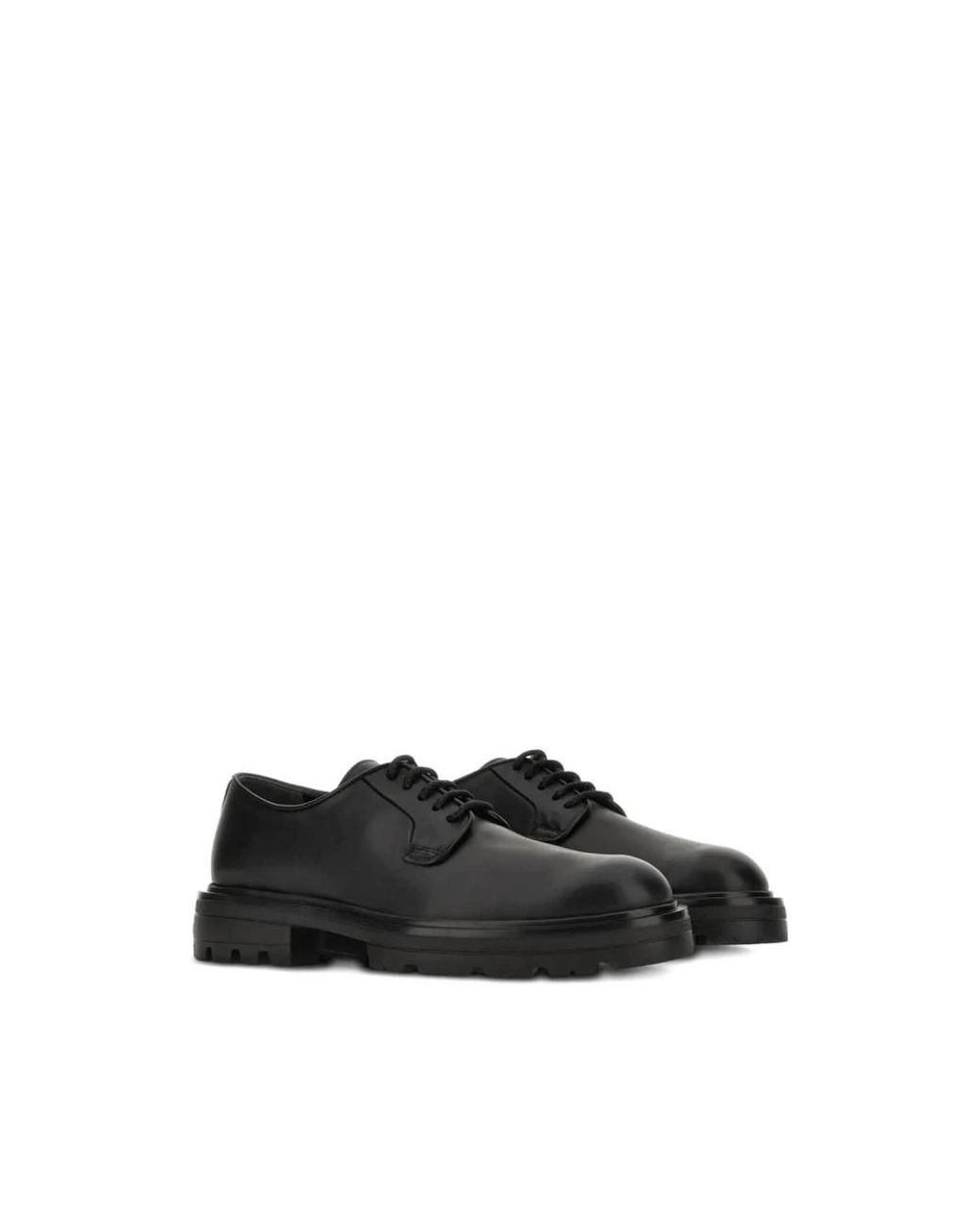 Hogan Black Laced Shoes for men