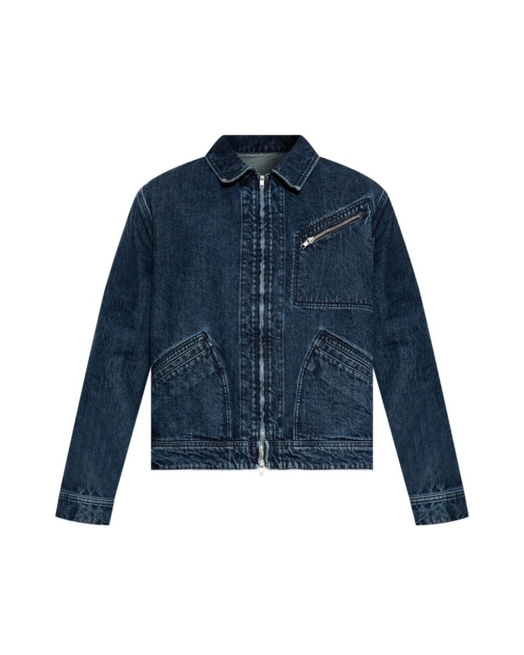 KENZO Blue Denim Jackets for men