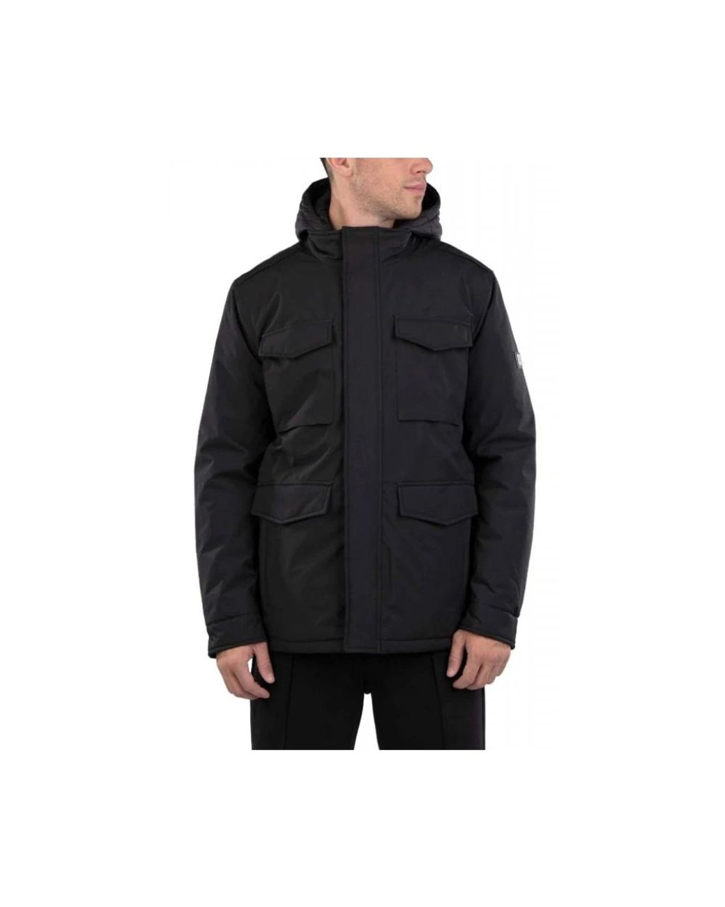 Karl Lagerfeld Black Winter Jackets for men