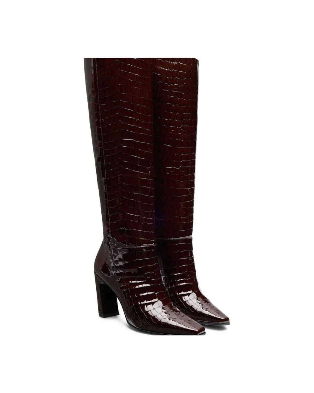 Stuart Weitzman Brown Stassi Boot 85