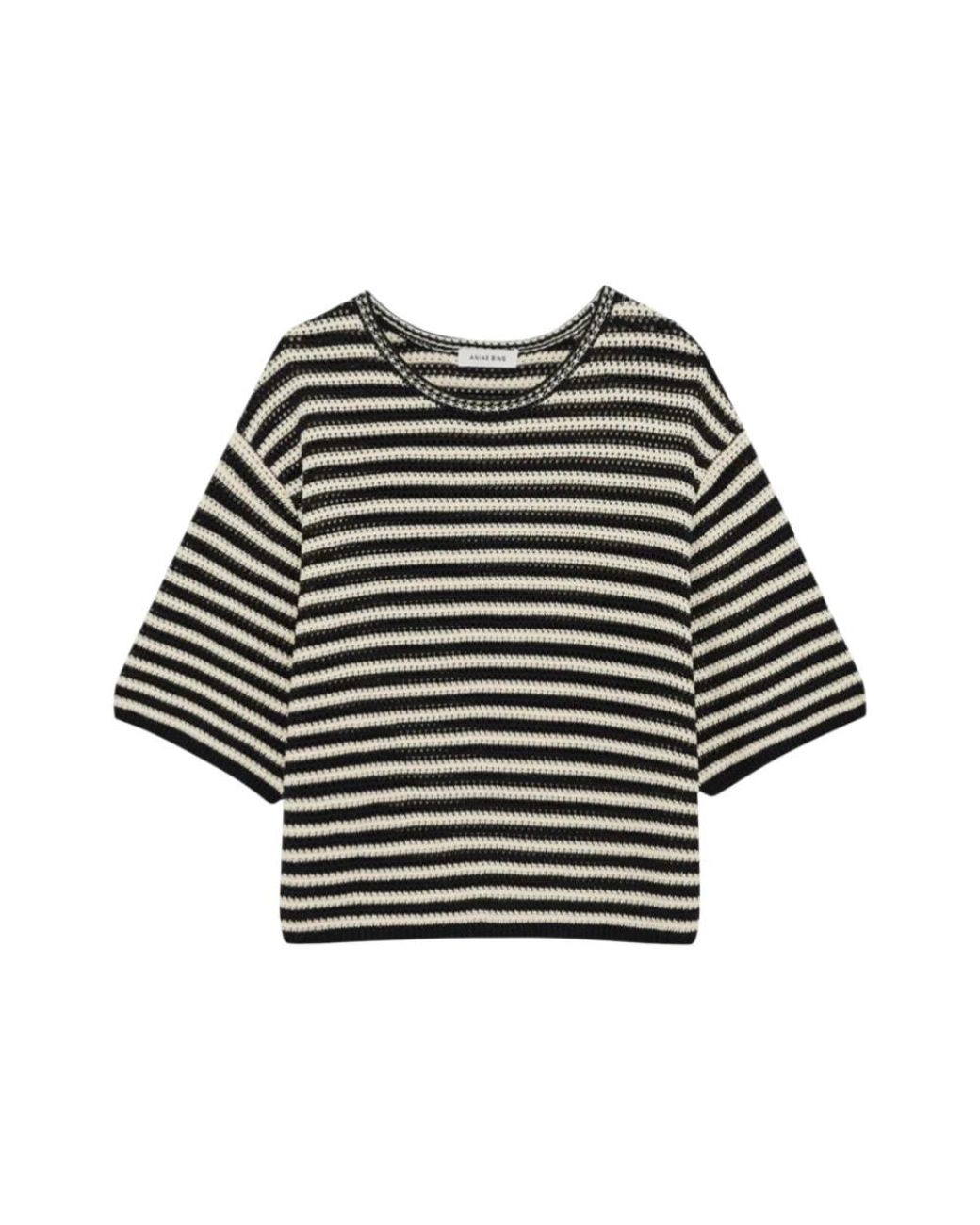 Anine Bing Black T-Shirts