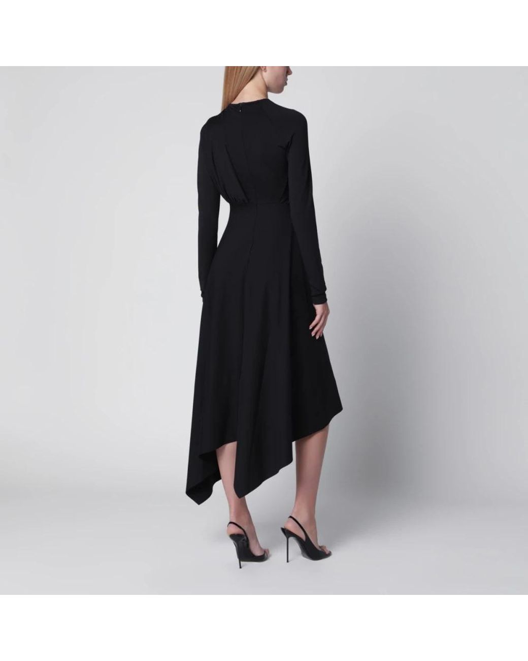 Victoria Beckham Black Midi Dresses