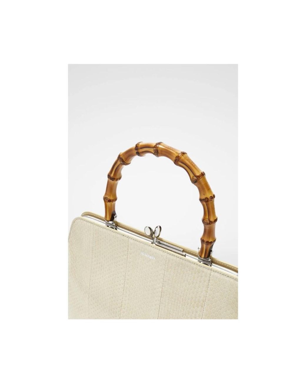 Jil Sander Metallic Handbags