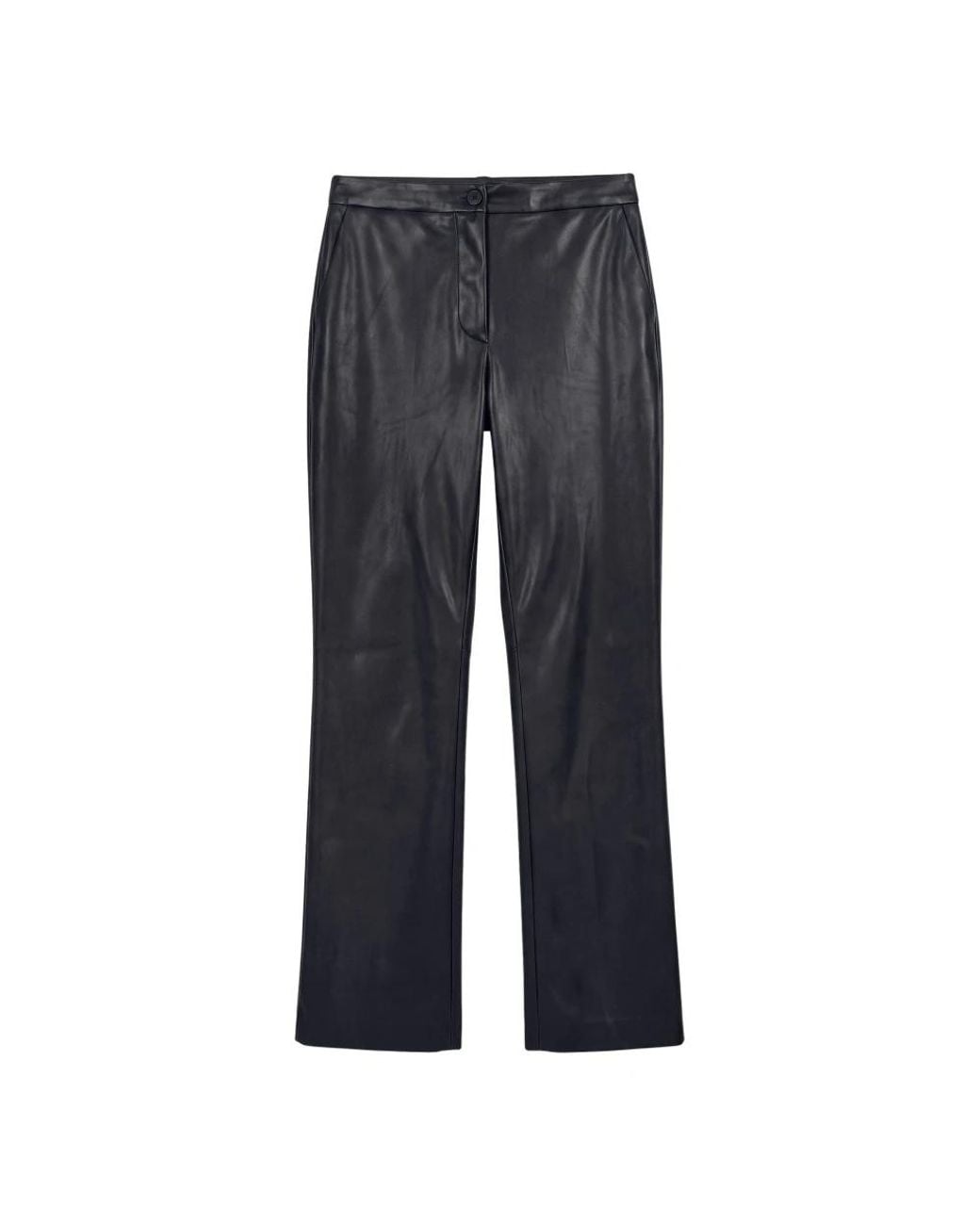 Jucca Gray Leather Trousers