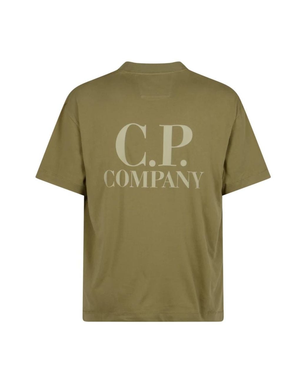 C P Company Green T-Shirts for men