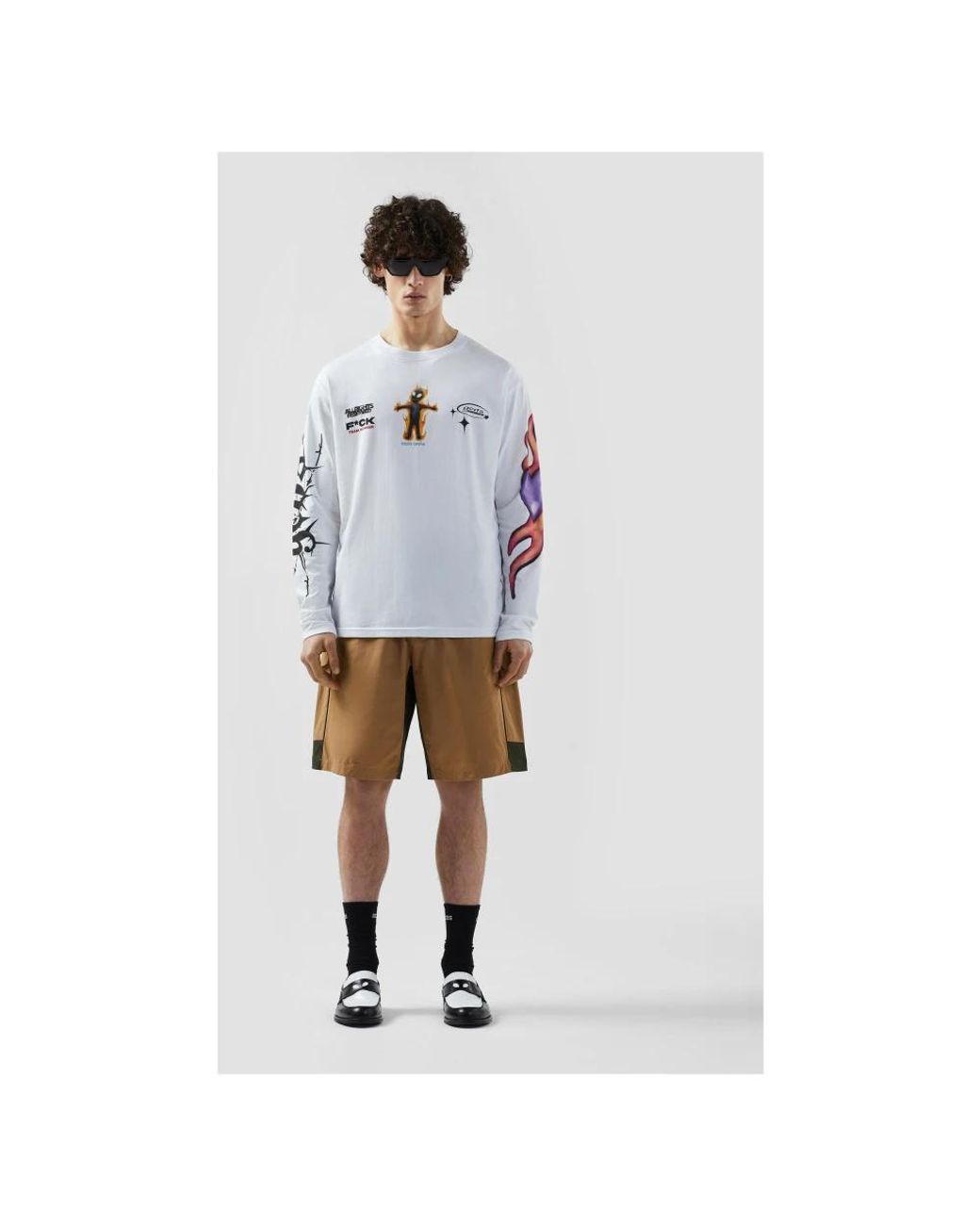 Gcds Green Casual Shorts for men