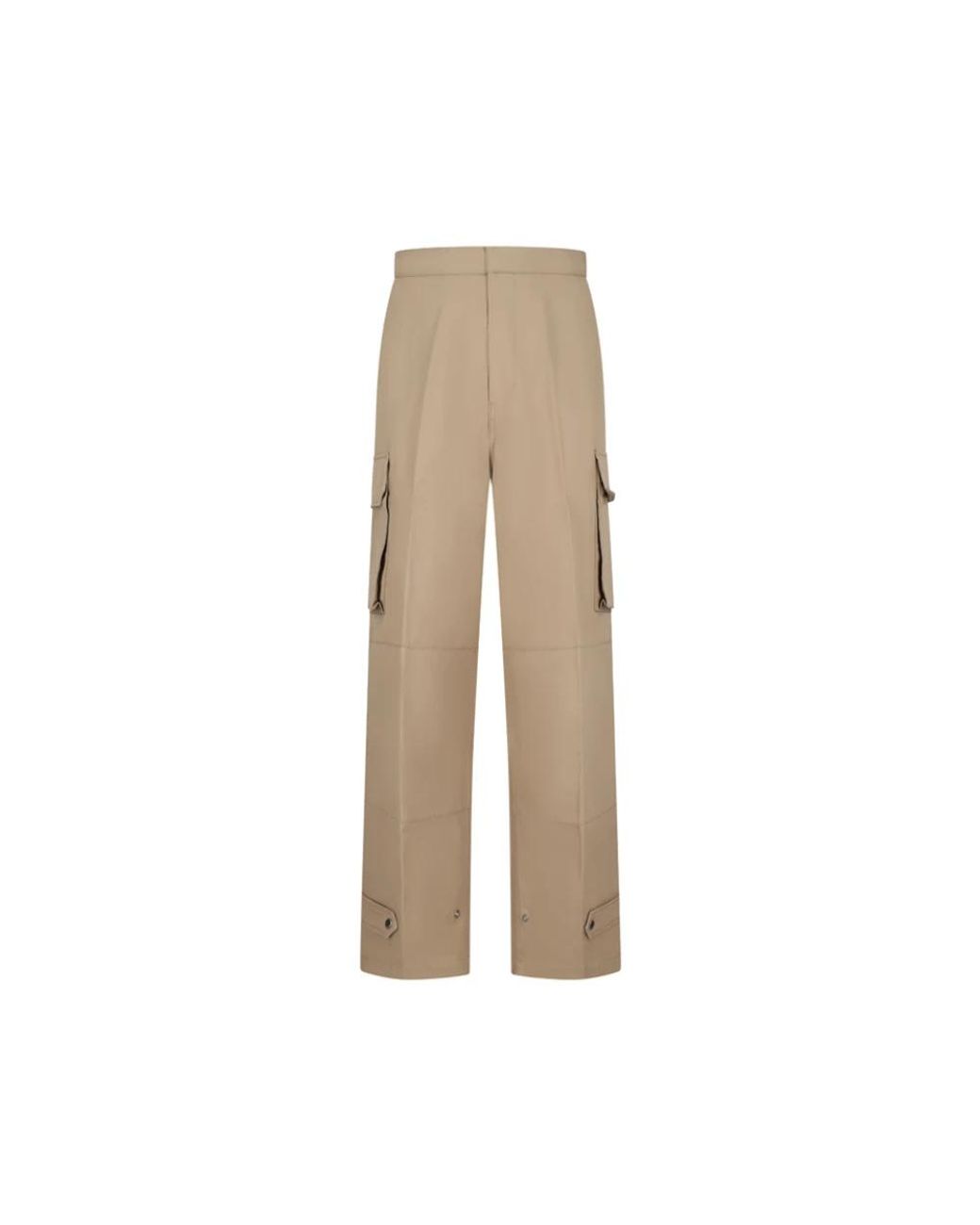 AMI Natural Straight Trousers for men